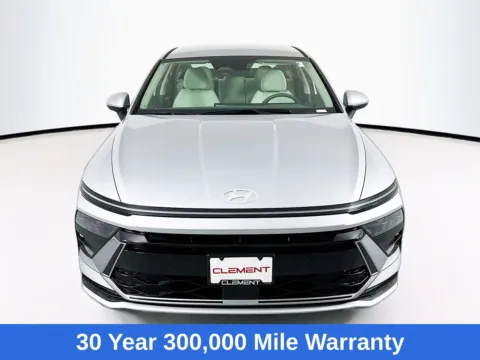Photos of 2026 Hyundai Sonata Hybrid Blue for sale in Wentzville, MO at Clement Hyundai