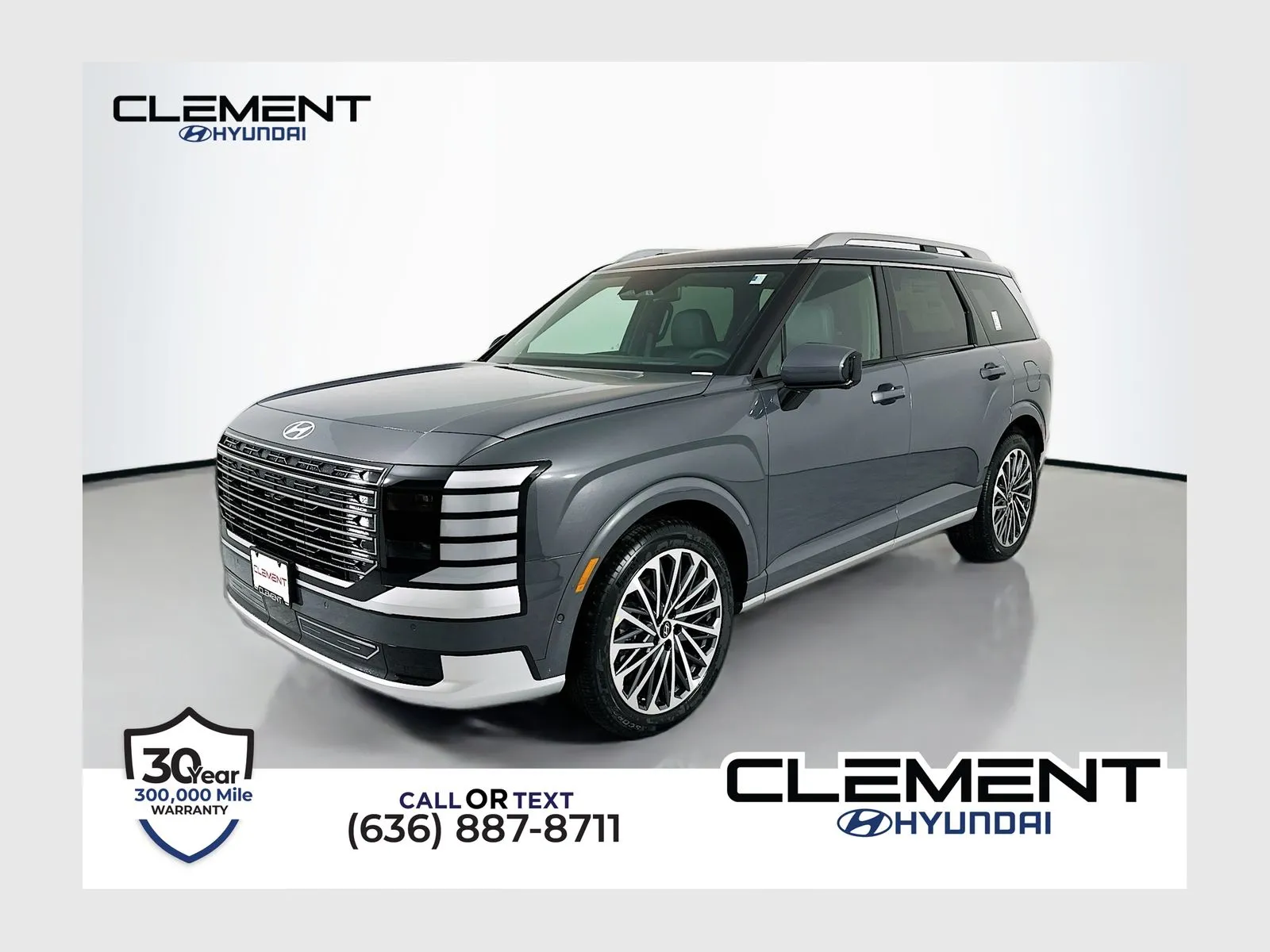 Gray 2026 Hyundai Palisade Calligraphy for sale in Wentzville, MO
