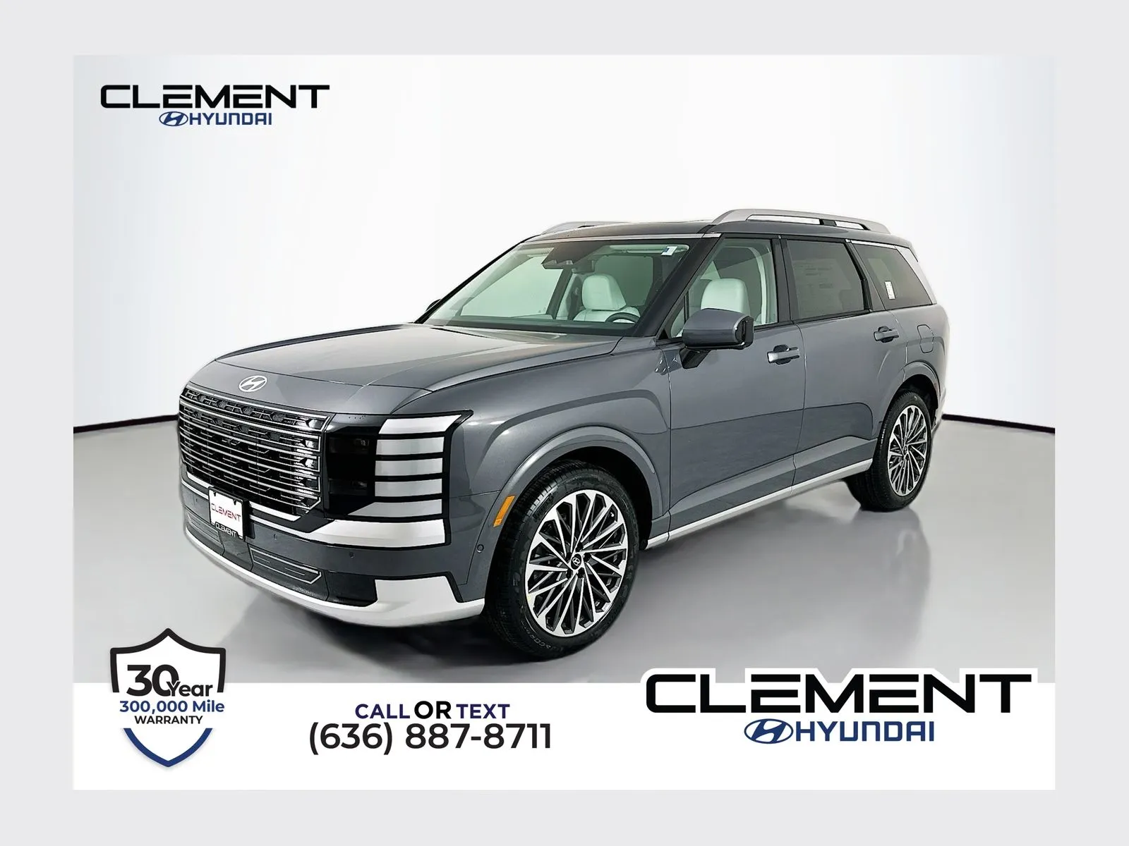 Gray 2026 Hyundai Palisade Calligraphy for sale in Wentzville, MO