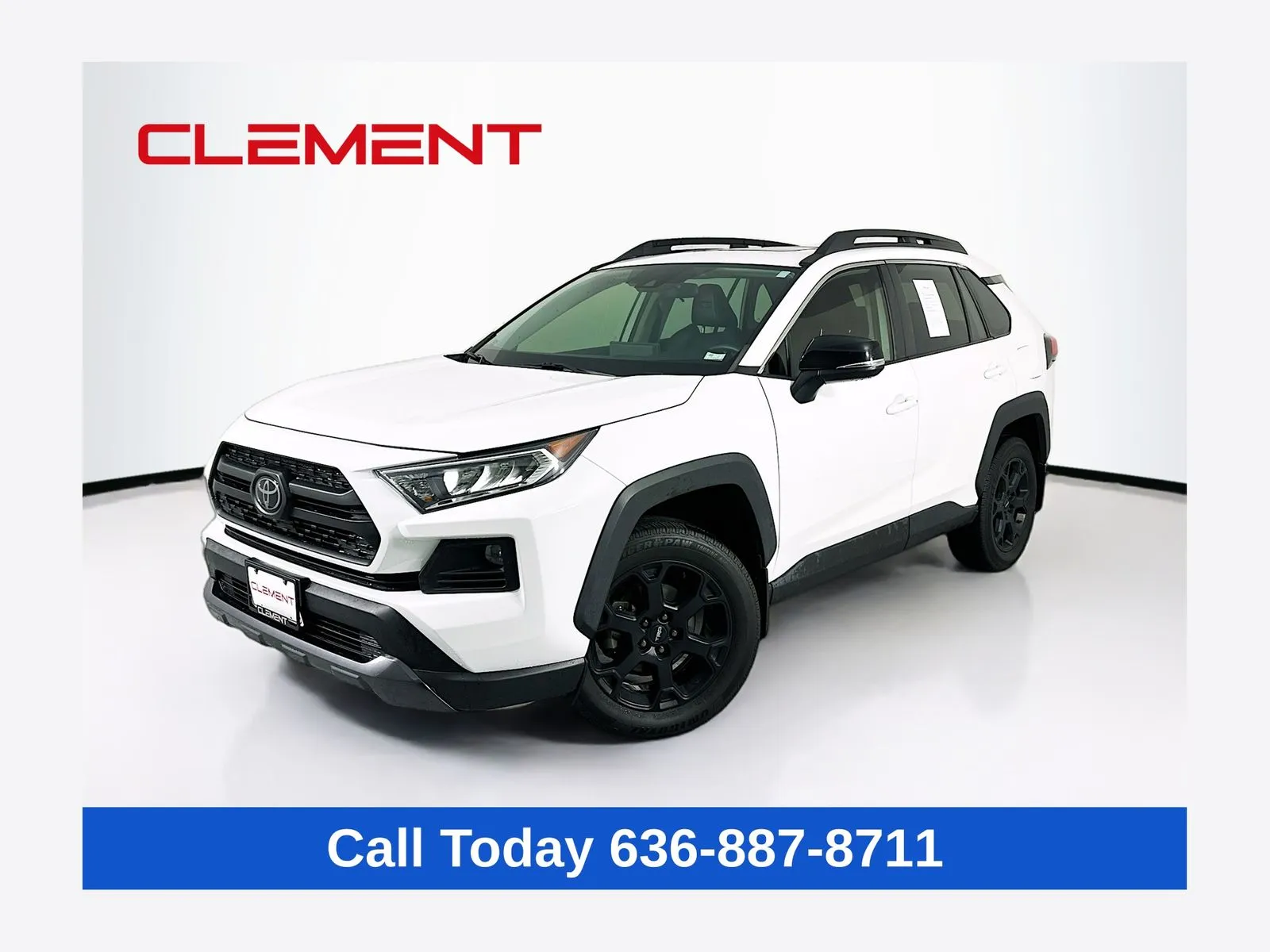 White 2021 Toyota RAV4 TRD Off Road for sale in Wentzville, MO