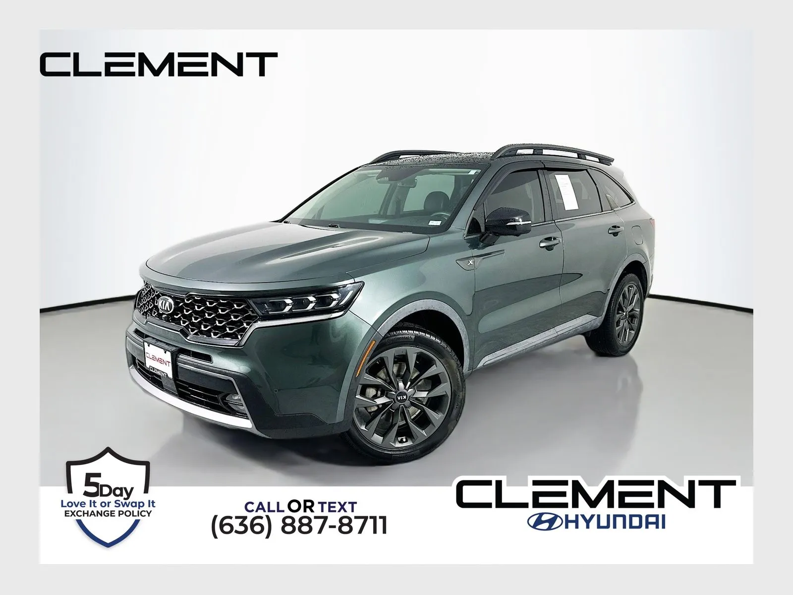 Green 2021 Kia Sorento SX Prestige X-Line for sale in Wentzville, MO