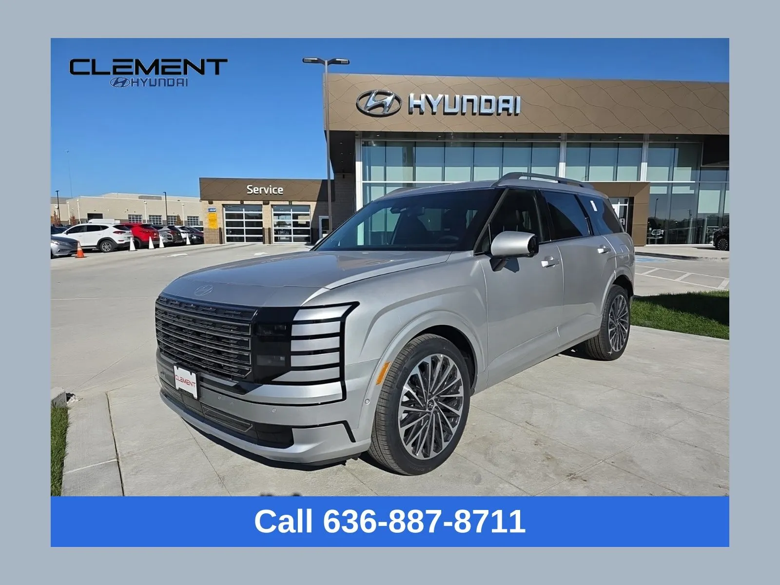 Silver 2026 Hyundai Palisade Calligraphy for sale in Wentzville, MO