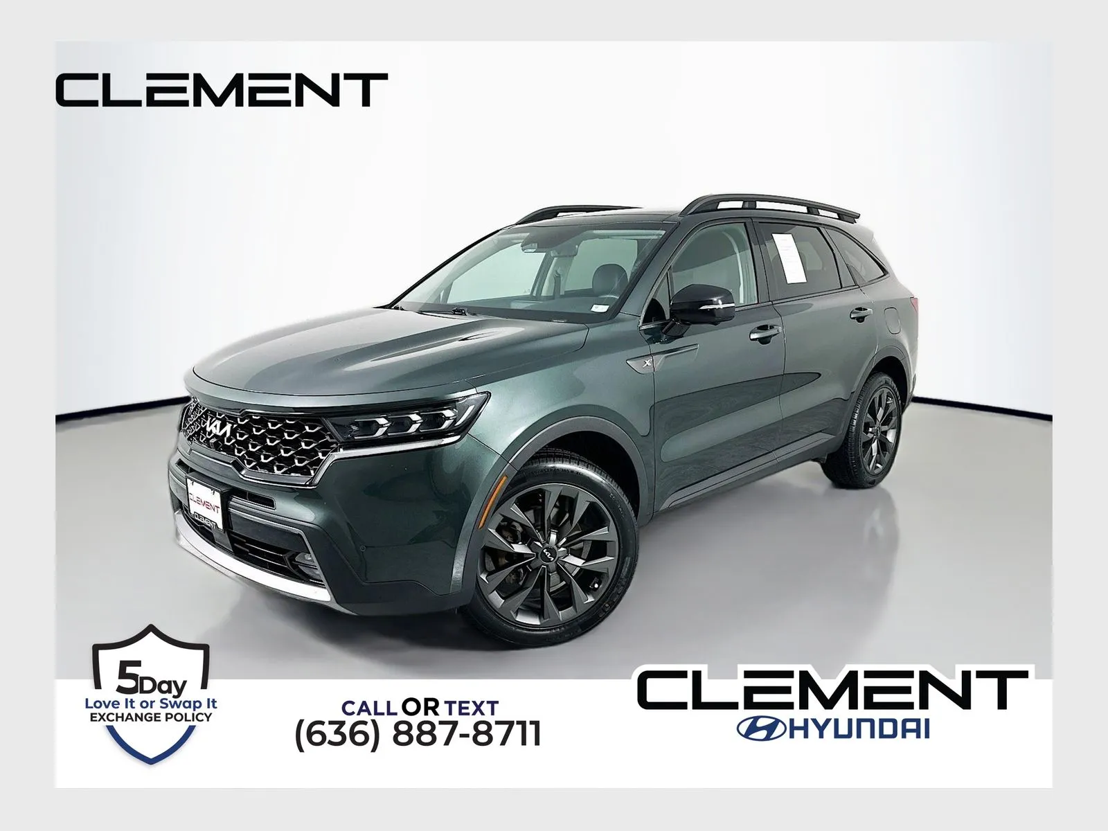 Green 2022 Kia Sorento X-Line SX Prestige for sale in Wentzville, MO