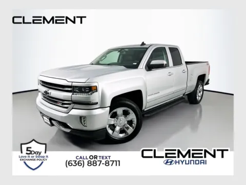 Silver 2018 Chevrolet Silverado 1500 LTZ for sale in Wentzville, MO