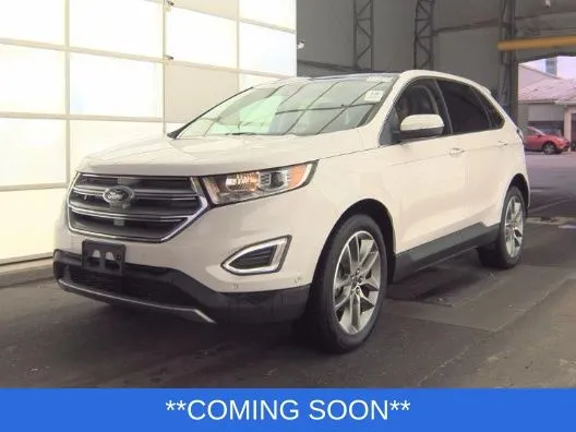 White 2018 Ford Edge Titanium for sale in Wentzville, MO