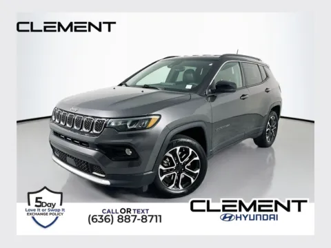 Gray 2023 Jeep Compass Limited for sale in Wentzville, MO