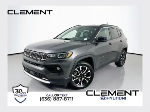Gray 2023 Jeep Compass Limited for sale in Wentzville, MO