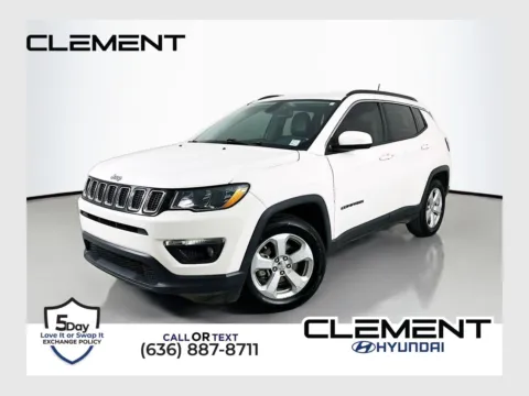 White 2021 Jeep Compass Latitude for sale in Wentzville, MO