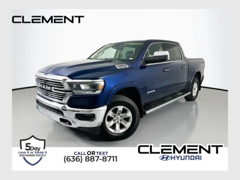 Blue 2021 Ram 1500 Laramie for sale in Wentzville, MO