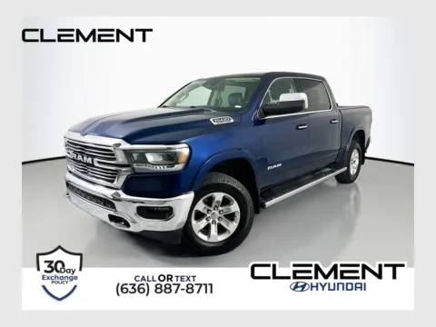 Blue 2021 Ram 1500 Laramie for sale in Wentzville, MO
