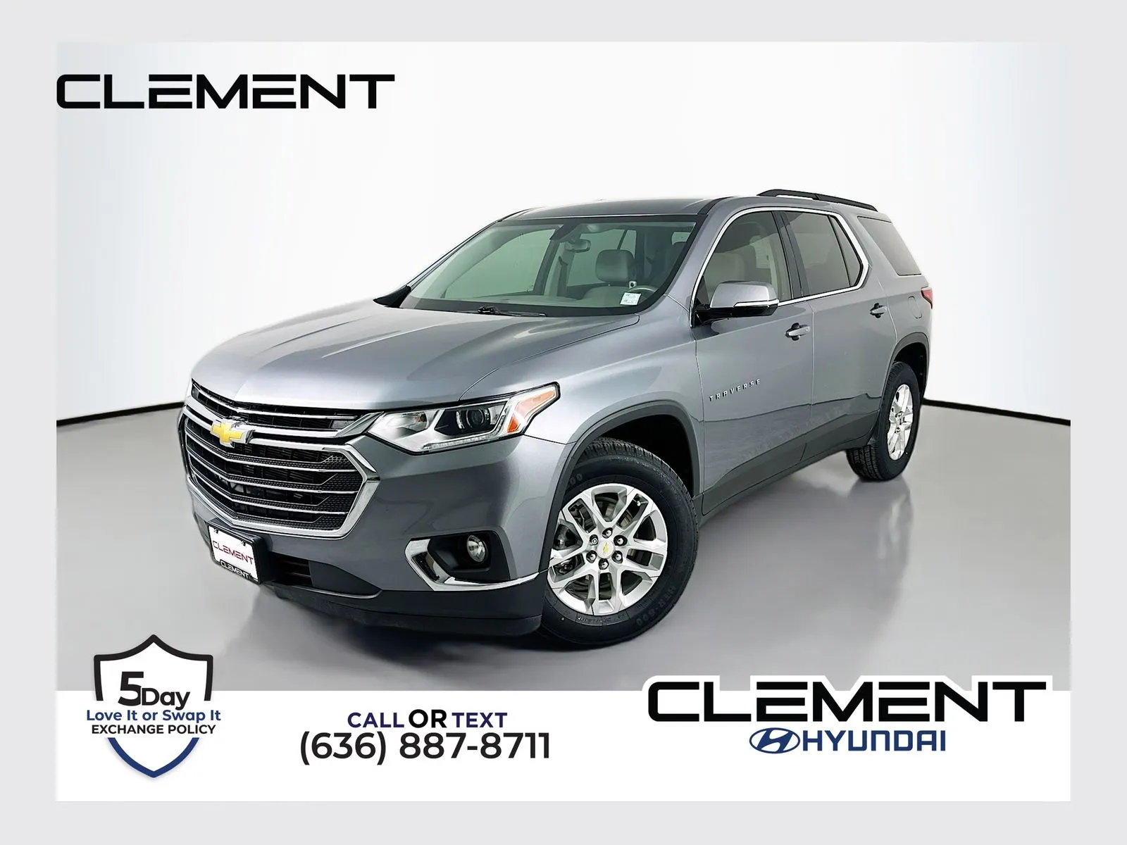 Gray 2020 Chevrolet Traverse LT for sale in Wentzville, MO