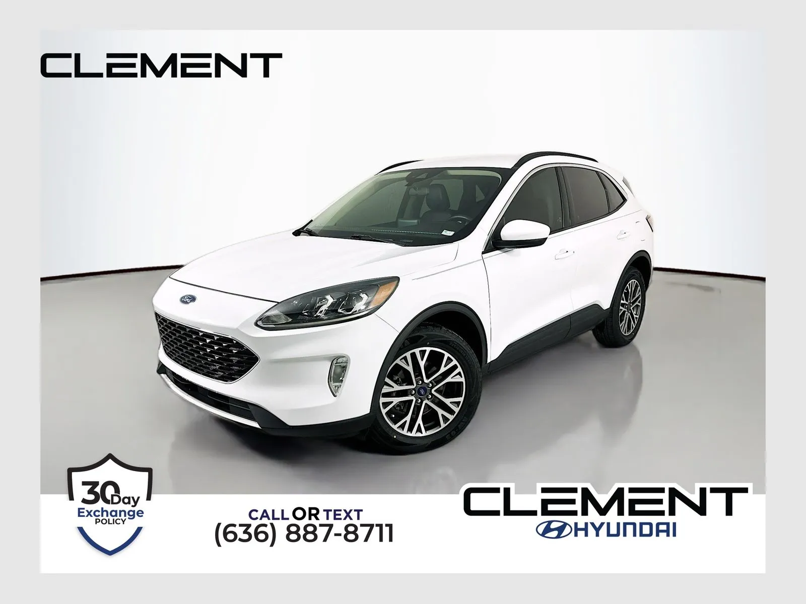 White 2020 Ford Escape SEL for sale in Wentzville, MO