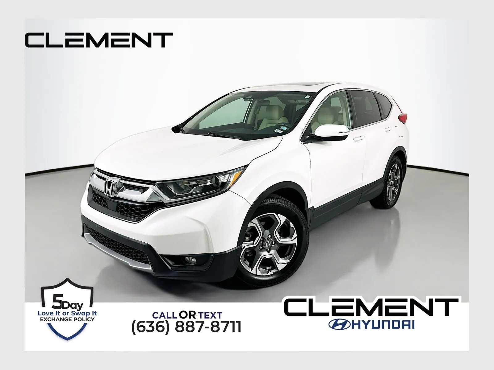 White 2019 Honda CR-V EX for sale in Wentzville, MO