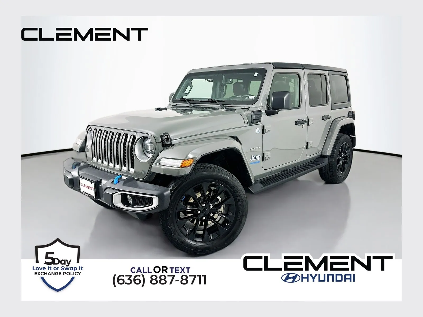 Gray 2022 Jeep Wrangler Unlimited Sahara 4xe for sale in Wentzville, MO