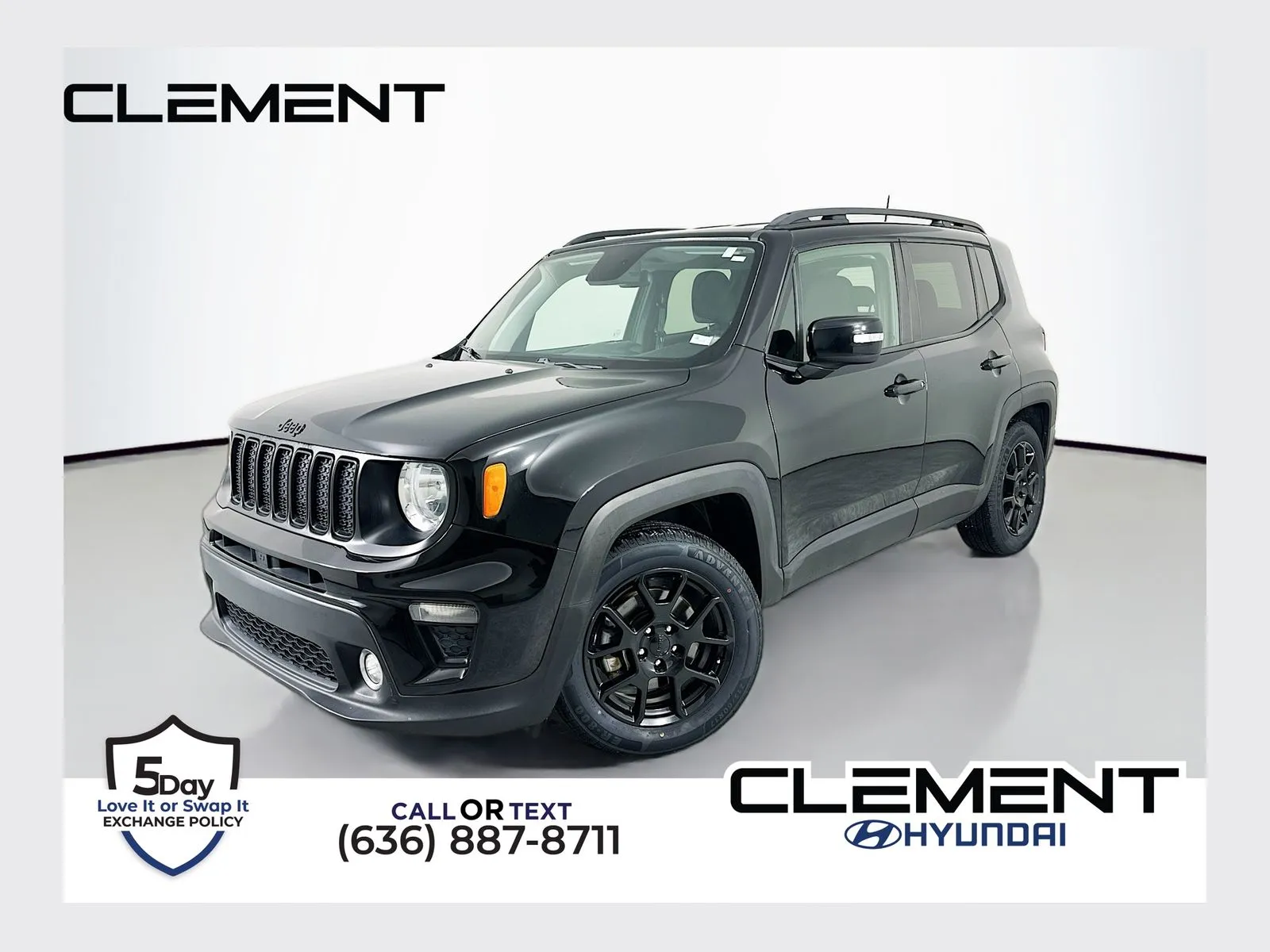 Black 2019 Jeep Renegade Latitude for sale in Wentzville, MO