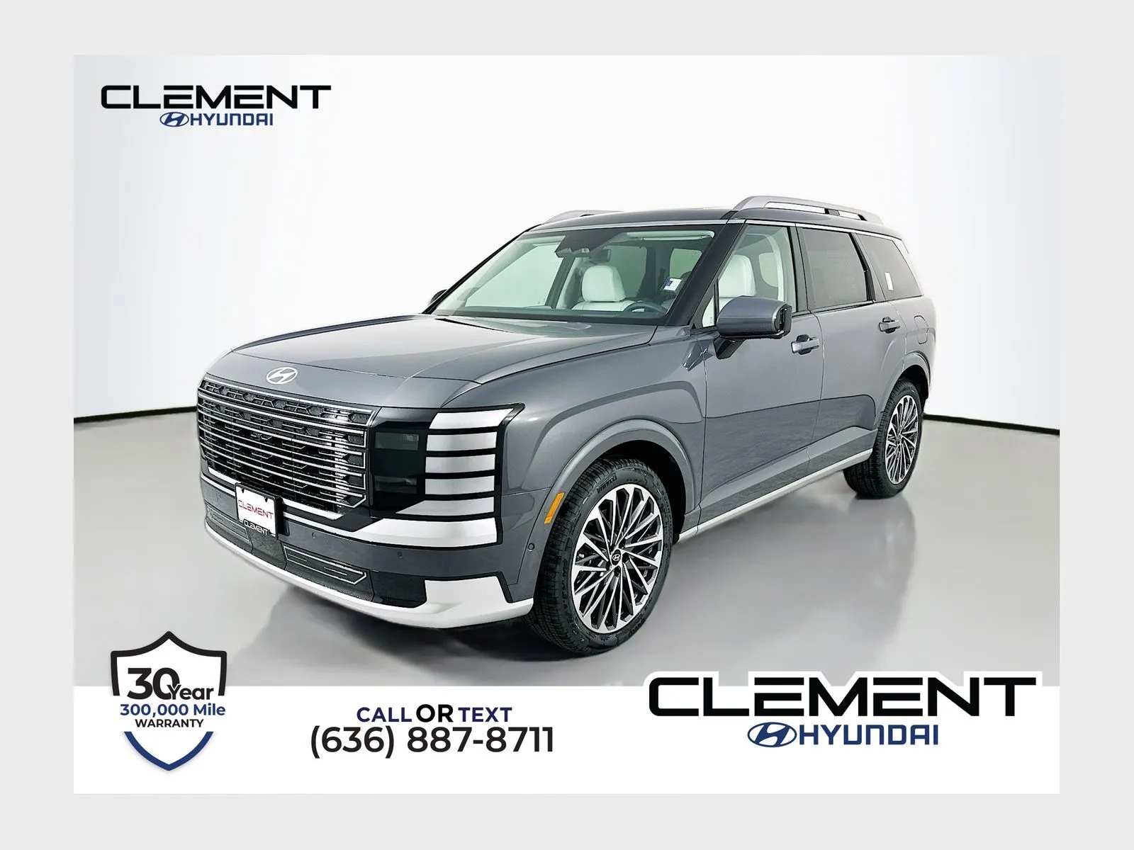 Gray 2026 Hyundai Palisade Calligraphy for sale in Wentzville, MO
