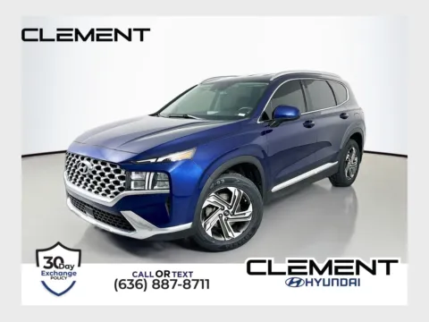 Blue 2022 Hyundai Santa Fe SEL for sale in Wentzville, MO