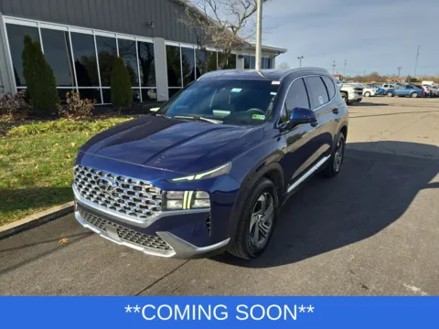 Blue 2022 Hyundai Santa Fe SEL for sale in Wentzville, MO