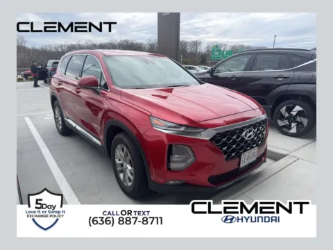 Red 2020 Hyundai Santa Fe SEL for sale in Wentzville, MO