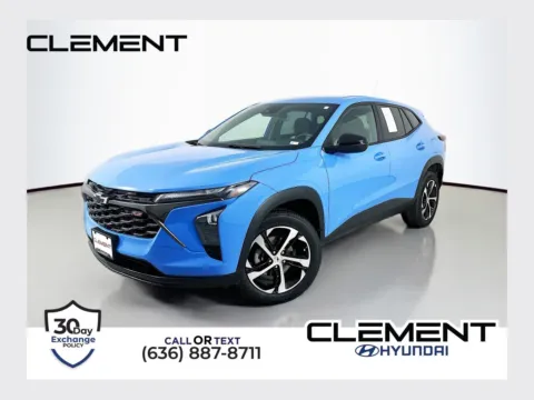 Blue 2024 Chevrolet Trax 1RS for sale in Wentzville, MO