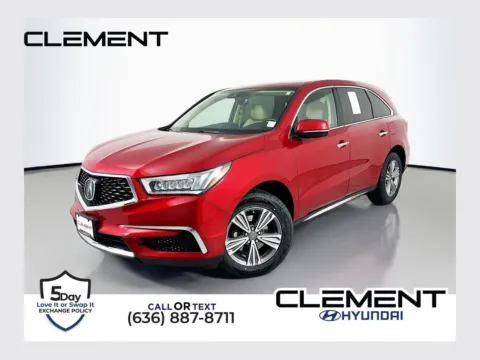 Red 2020 Acura MDX 3.5L for sale in Wentzville, MO
