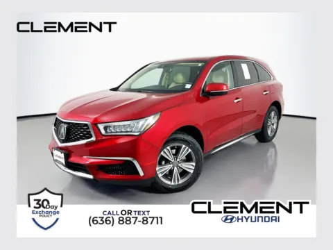 Red 2020 Acura MDX 3.5L for sale in Wentzville, MO