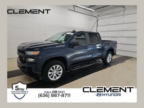 Blue 2020 Chevrolet Silverado 1500 Custom for sale in Wentzville, MO