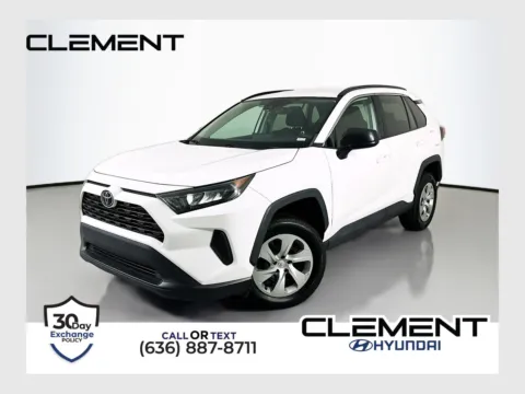 White 2021 Toyota RAV4 LE for sale in Wentzville, MO
