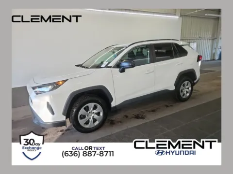 White 2021 Toyota RAV4 LE for sale in Wentzville, MO