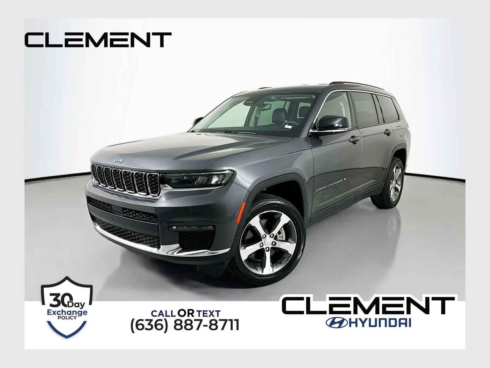 Gray 2023 Jeep Grand Cherokee L Limited for sale in Wentzville, MO