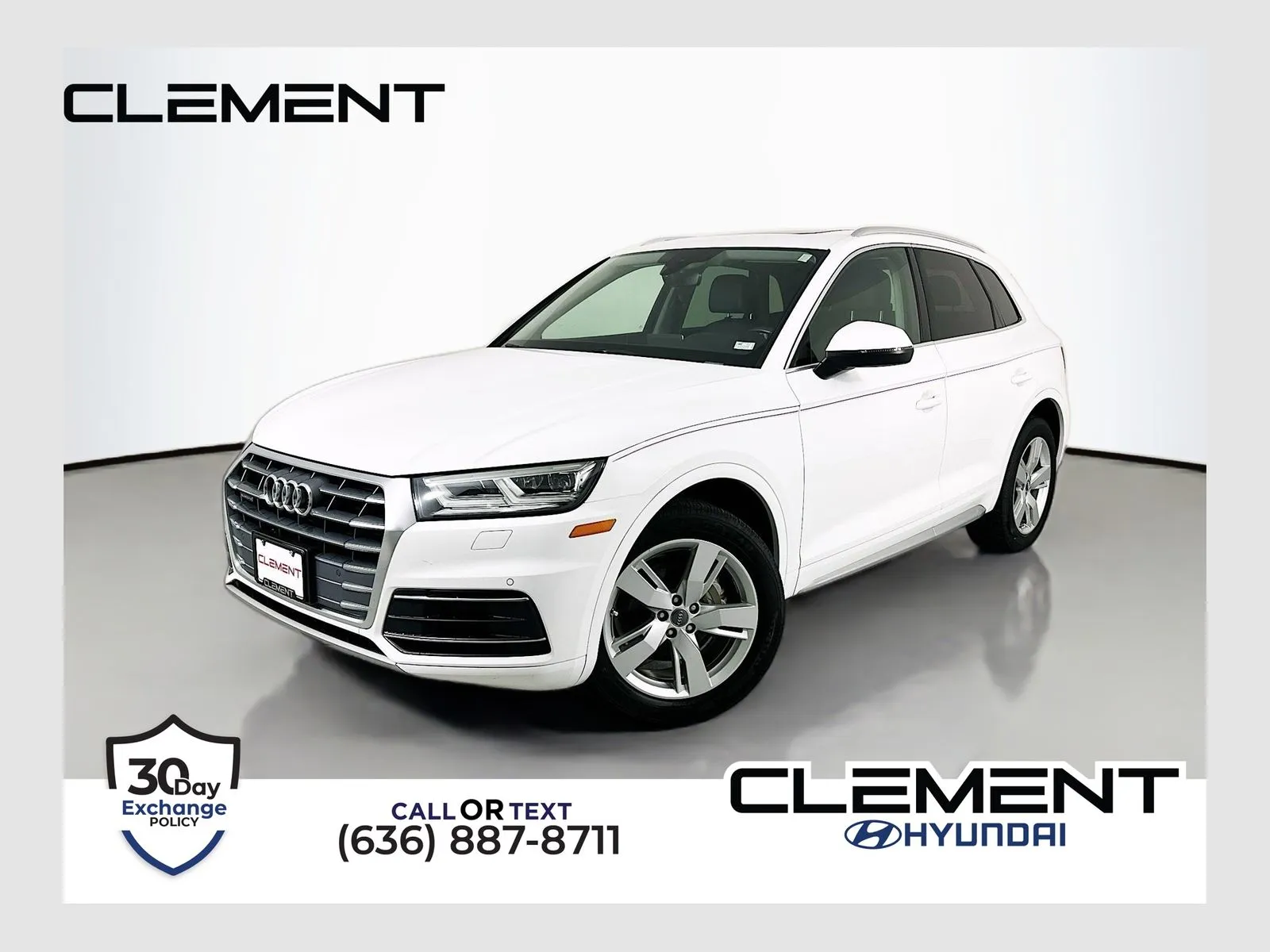 White 2019 Audi Q5 2.0T Premium Plus for sale in Wentzville, MO