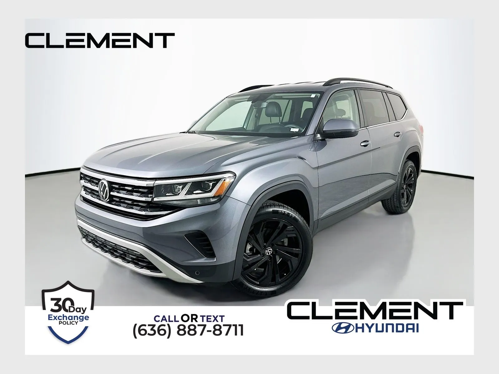 Gray 2022 Volkswagen Atlas 3.6L V6 SE w/Technology for sale in Wentzville, MO