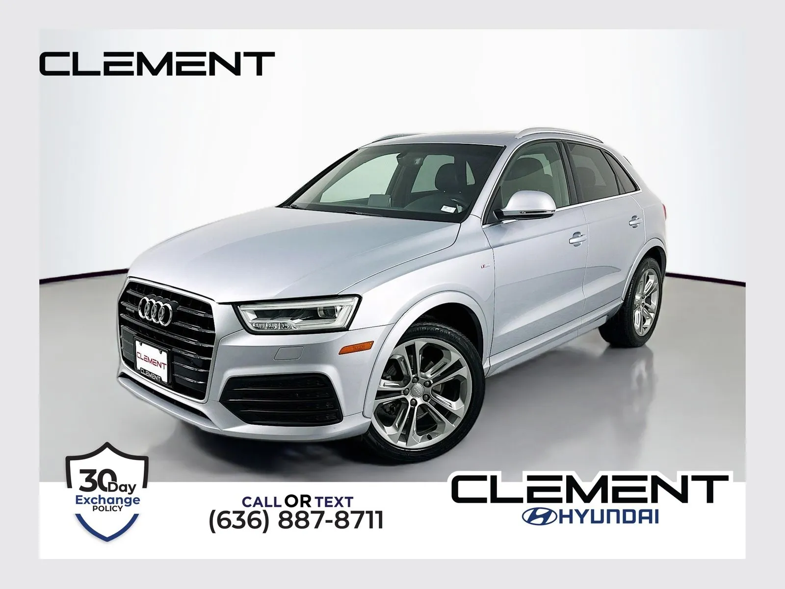 Silver 2018 Audi Q3 2.0T Premium Plus for sale in Wentzville, MO