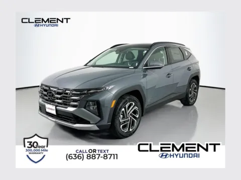 Gray 2026 Hyundai Tucson Hybrid Limited for sale in Wentzville, MO