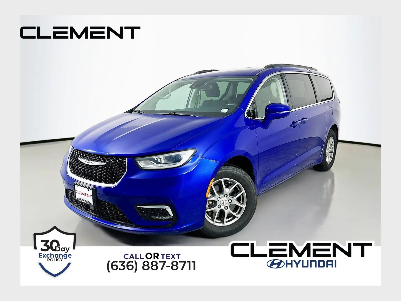 Blue 2021 Chrysler Pacifica Touring for sale in Wentzville, MO
