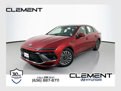 Red 2024 Hyundai Sonata Hybrid Limited for sale in Wentzville, MO