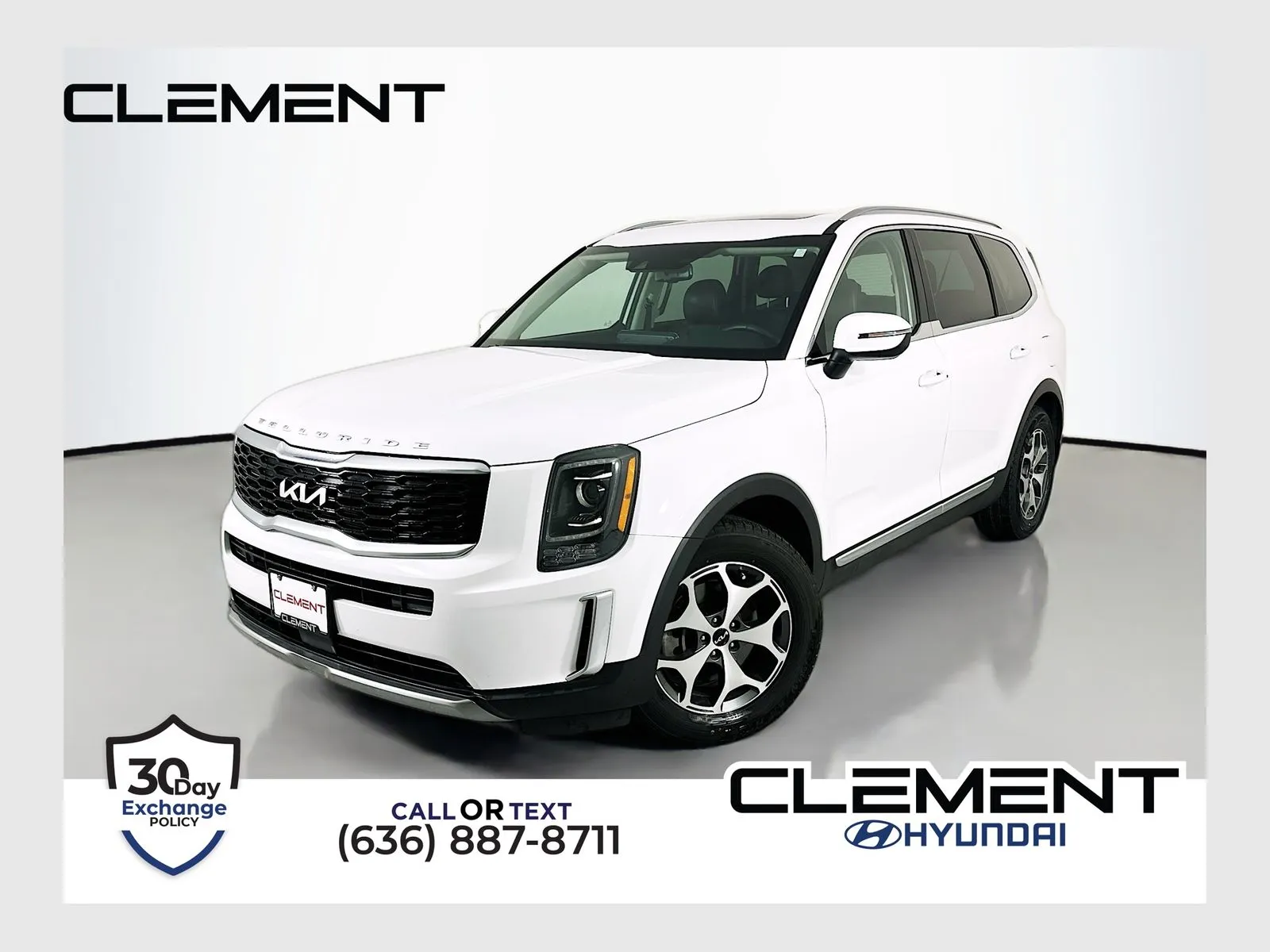 White 2022 Kia Telluride EX for sale in Wentzville, MO