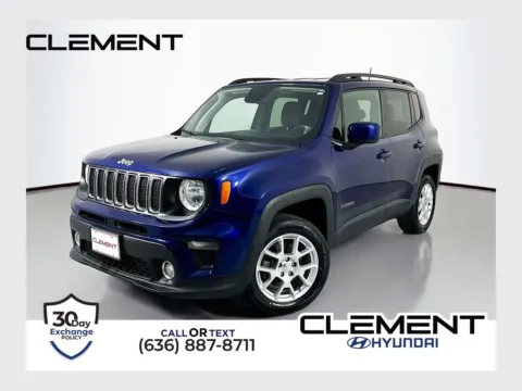 Blue 2020 Jeep Renegade Latitude for sale in Wentzville, MO