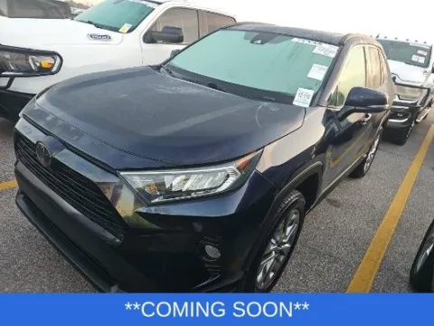 Blue 2020 Toyota RAV4 XLE Premium for sale in Wentzville, MO
