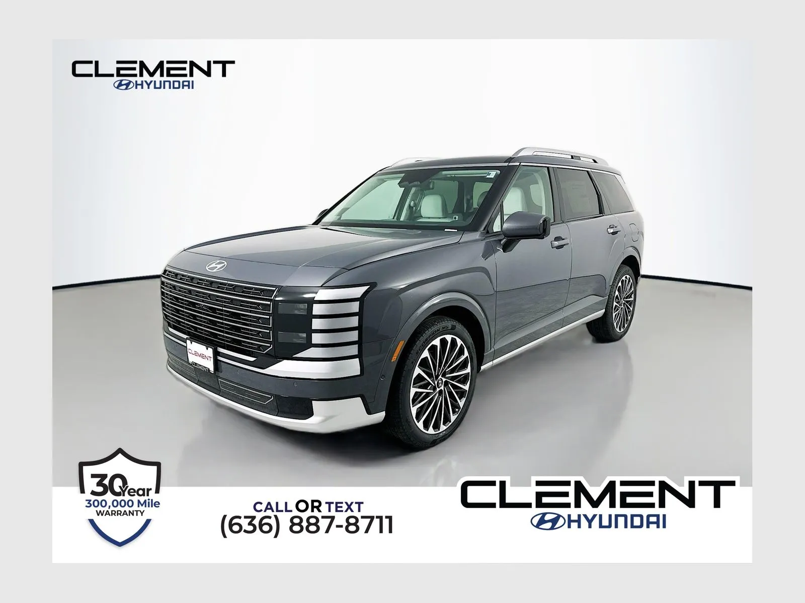 Gray 2026 Hyundai Palisade Hybrid Calligraphy for sale in Wentzville, MO