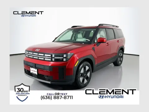 Red 2026 Hyundai Santa Fe Hybrid SEL for sale in Wentzville, MO
