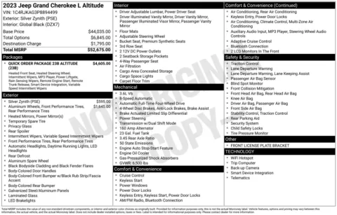 Photos of 2023 Jeep Grand Cherokee L Altitude for sale in Wentzville, MO at Clement Hyundai
