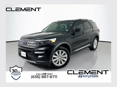 Black 2020 Ford Explorer Limited for sale in Wentzville, MO