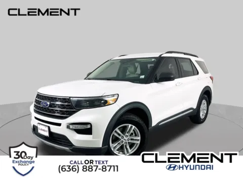 White 2022 Ford Explorer XLT for sale in Wentzville, MO