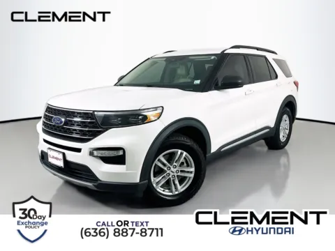 White 2022 Ford Explorer XLT for sale in Wentzville, MO