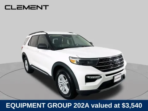 Another view of 2022 Ford Explorer XLT for sale in Wentzville, MO at Clement Hyundai