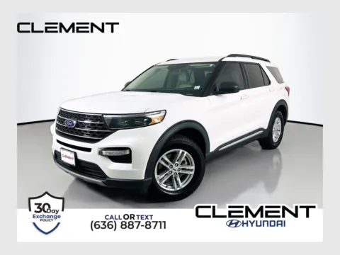 White 2022 Ford Explorer XLT for sale in Wentzville, MO