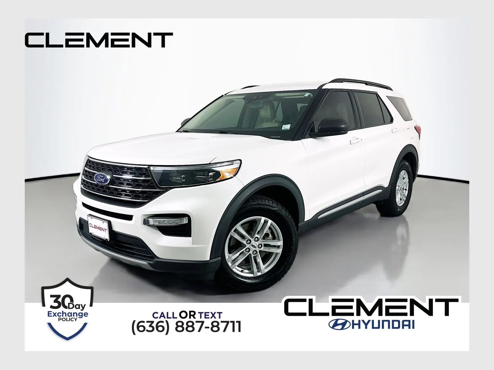 White 2022 Ford Explorer XLT for sale in Wentzville, MO