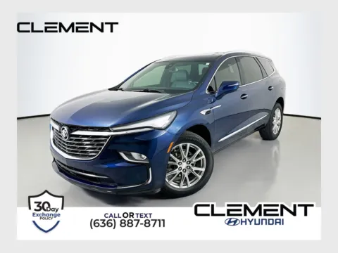 Blue 2022 Buick Enclave Essence for sale in Wentzville, MO