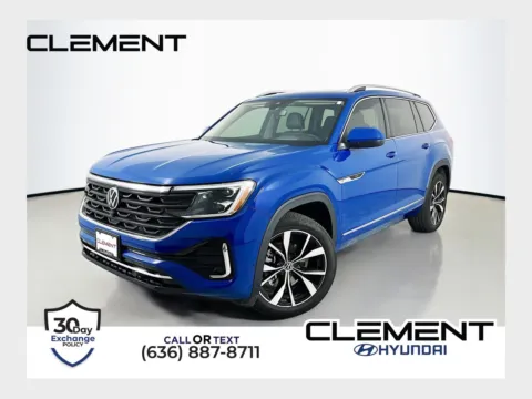 Blue 2025 Volkswagen Atlas 2.0T SEL Premium R-Line for sale in Wentzville, MO
